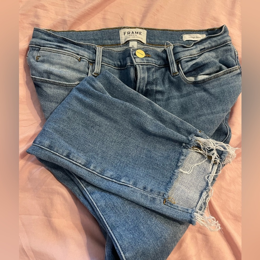Frame denim Le High Skinny size 31